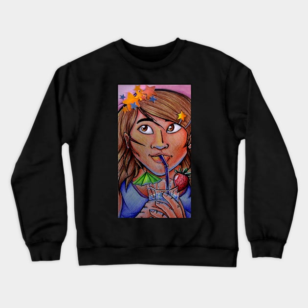 Glow Crewneck Sweatshirt by bonfirefighter